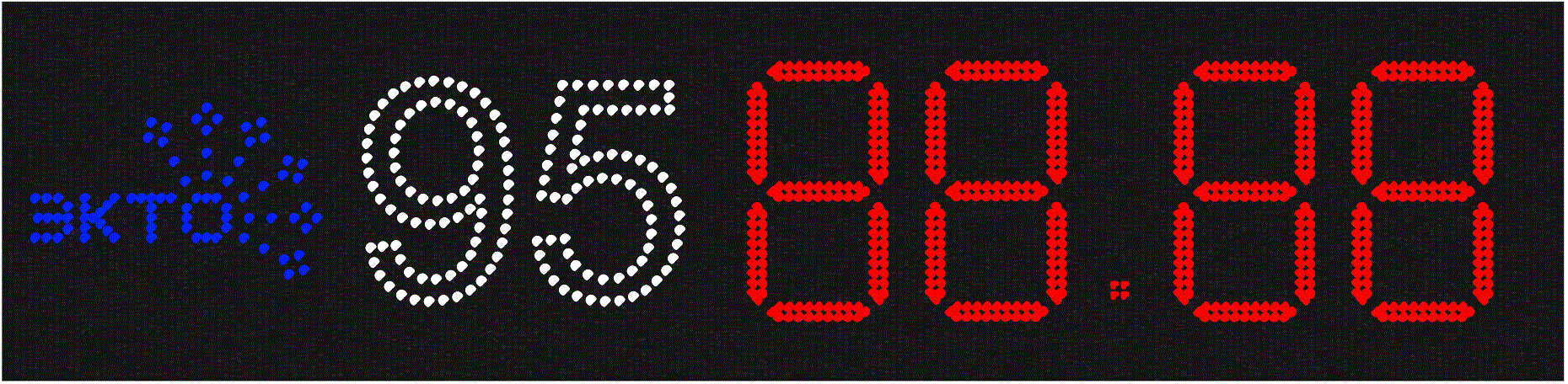 Табло АЗС П230-95_2L-ЭКТО_СНЕГ_Лукойл_2008