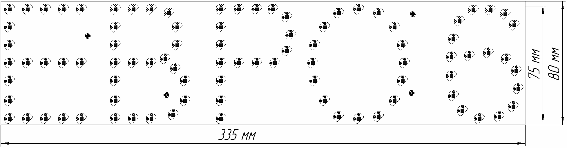 Надпись топлива  ЕВРО 6