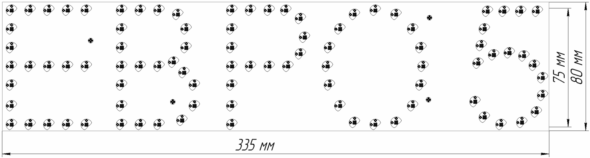 Надпись топлива  ЕВРО 5