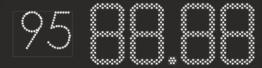 Табло АЗС П301-95-Эконом