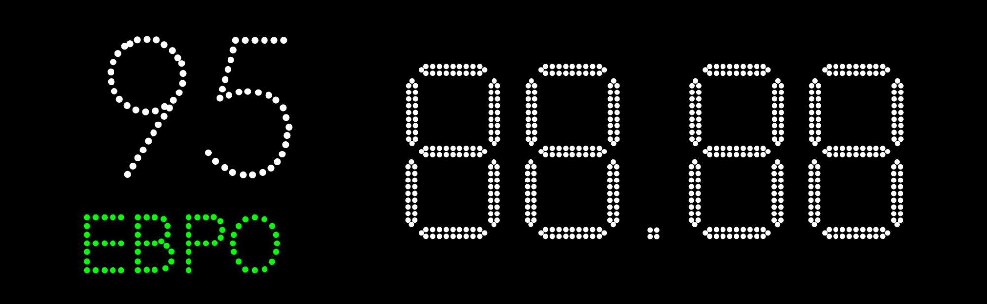 Табло АЗС П230-95-181-ЕВРО
