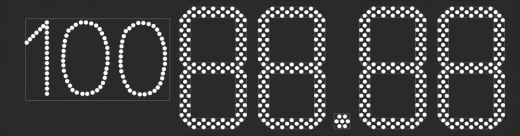 Табло АЗС П301-100-Эконом