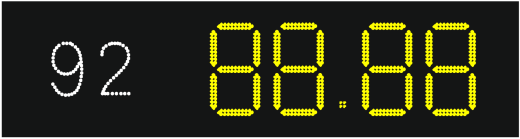 Табло АЗС П230-92-121