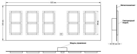 Табло АЗС_П230_5