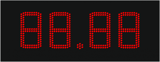 Табло АЗС П200 