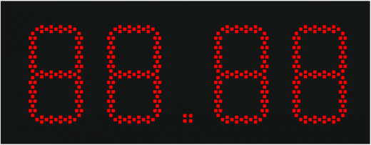 Табло АЗС П230_SMD