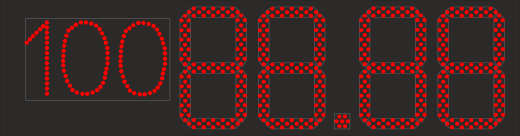 Табло АЗС П300-100-Эконом