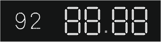 Табло АЗС П230-92-121