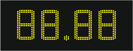 Табло АЗС П200 