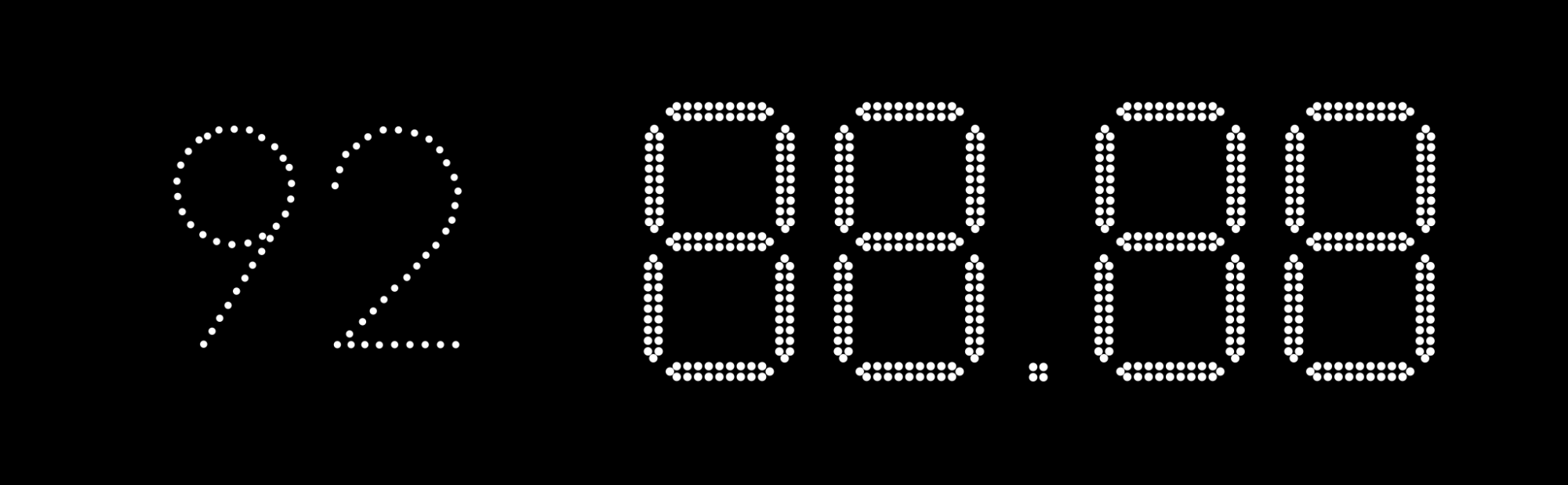 Табло АЗС П230-92-181