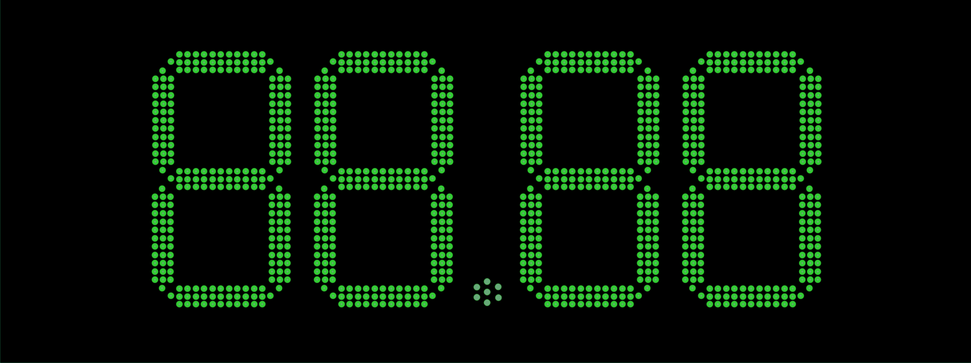 Табло АЗС П300 