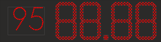 Табло АЗС П300-95-Эконом